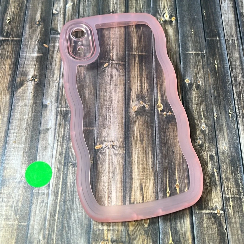 5for$10 Aesthetic Sweet Pink Scalloped iPhone Xr Phone Case Women’s Accessories
